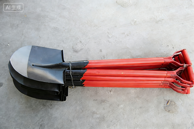 Tactical Folding Shovel - Multi-Tool for Camping & Off-Road