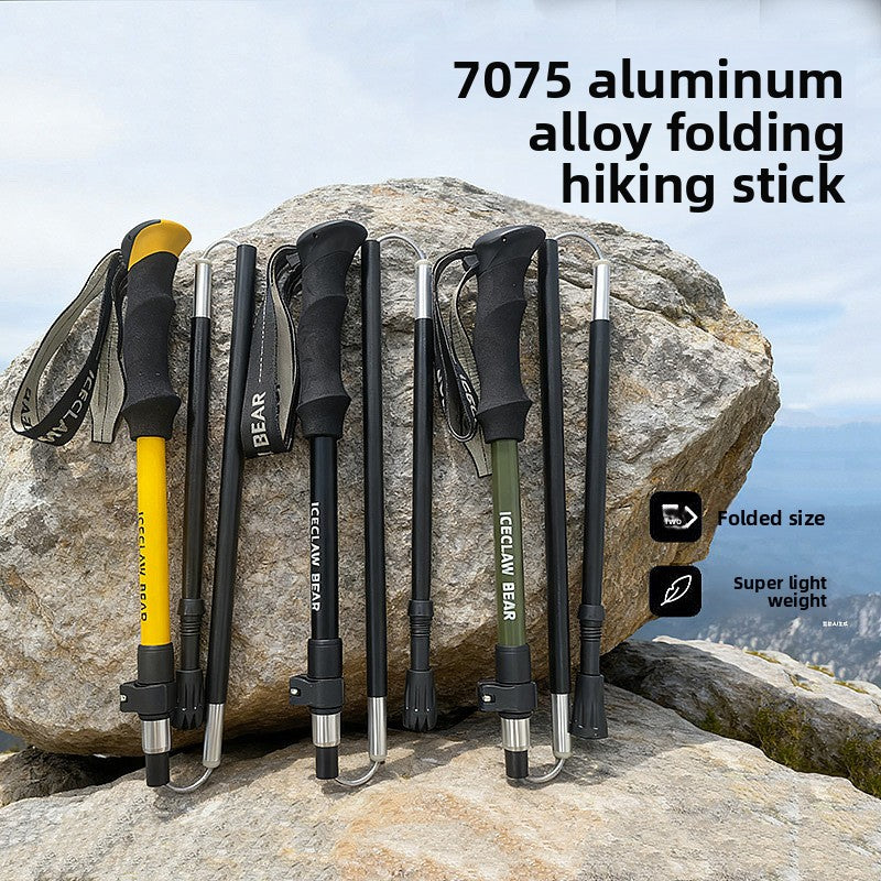 Ultralight Trekking Pole - 5-Section Aluminum Alloy