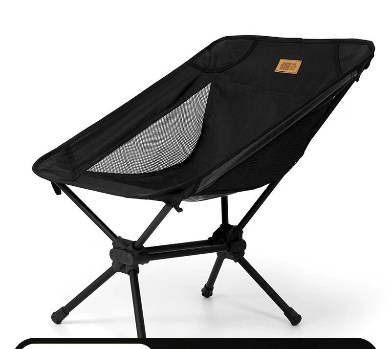 Ultralight Aluminum Folding Moon Chair For Camping
