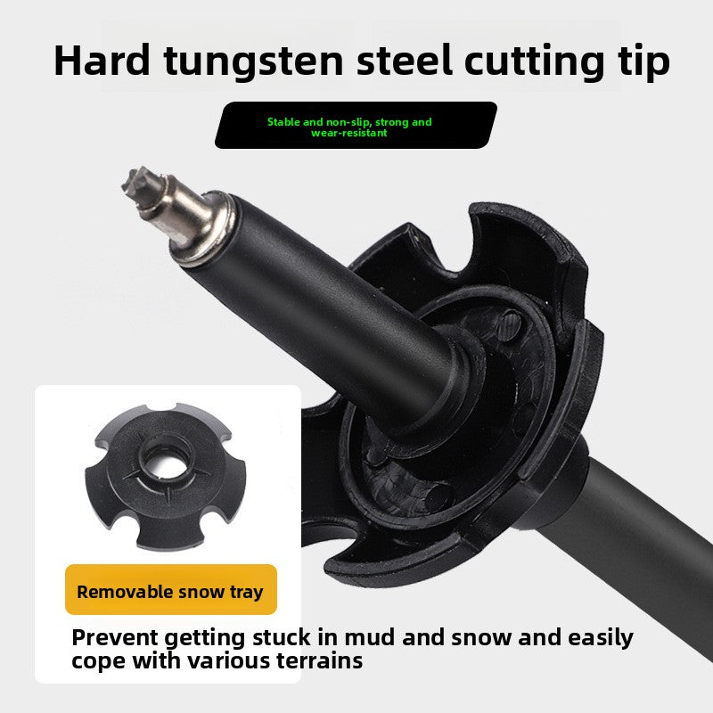 Ultralight Trekking Pole - 5-Section Aluminum Alloy